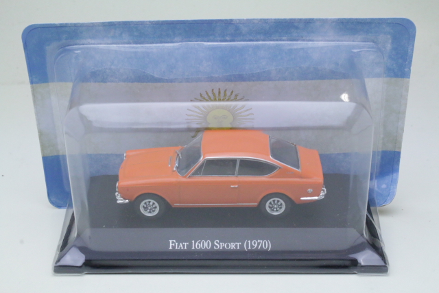 Fiat 1600 Sport 1970, orange