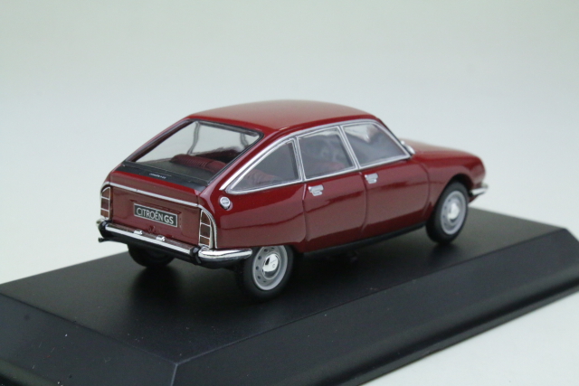 Citroen GS 1970, tummanpunainen