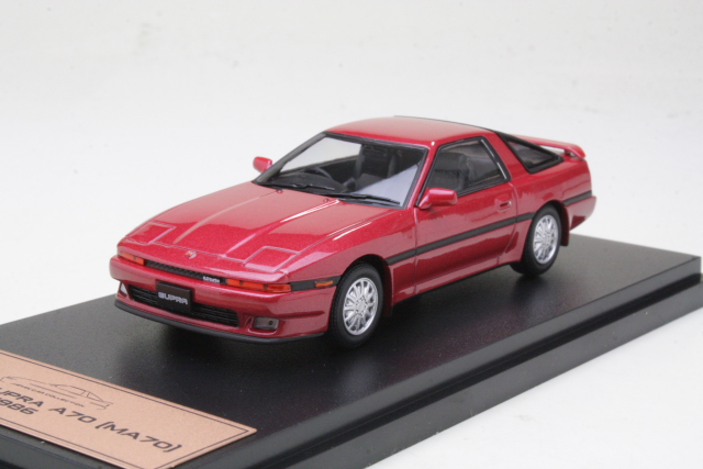Toyota Supra A70 (MA70) 1986, dark red
