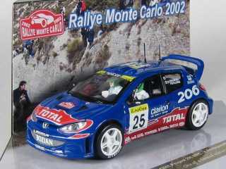 Peugeot 206 WRC, Monte Carlo 2002, H.Rovanperä, no.25