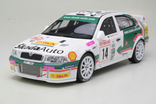 Skoda Octavia WRC, Monte Carlo 2003, D.Auriol, no.14