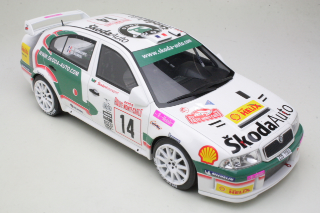 Skoda Octavia WRC, Monte Carlo 2003, D.Auriol, no.14