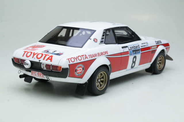 Toyota Celica RA21, RAC 1977, H.Mikkola, no.8