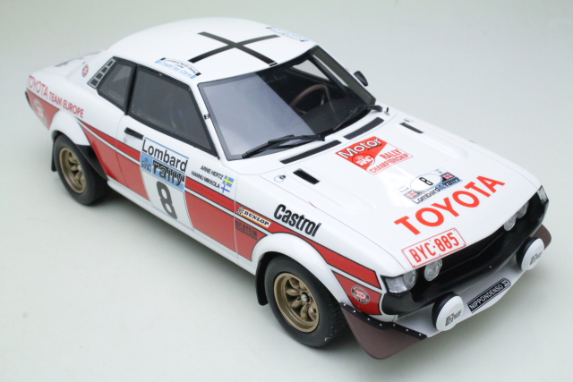 Toyota Celica RA21, RAC 1977, H.Mikkola, no.8