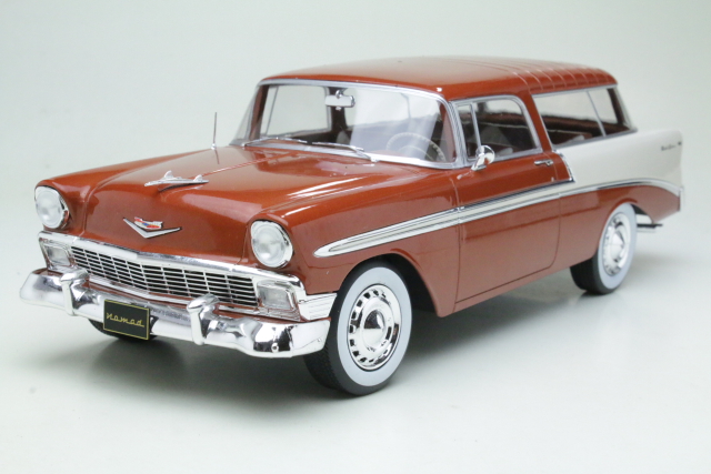 Chevrolet Bel Air Nomad SW 1956, ruskea/valkoinen
