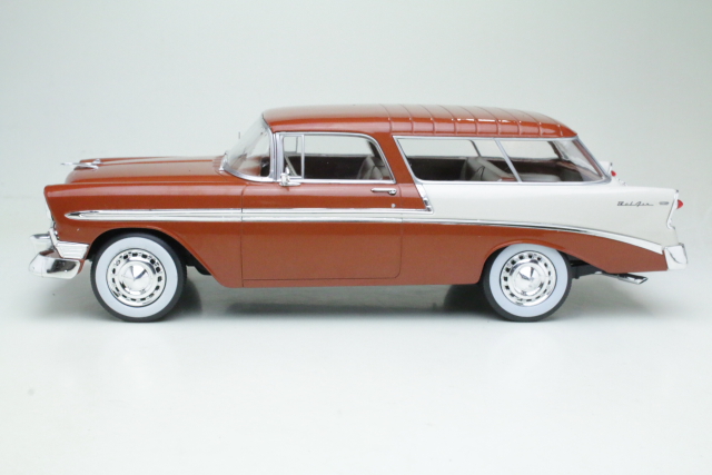 Chevrolet Bel Air Nomad SW 1956, ruskea/valkoinen