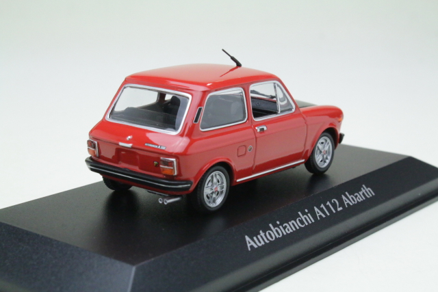 Autobianchi A112 Abarth 1974, punainen