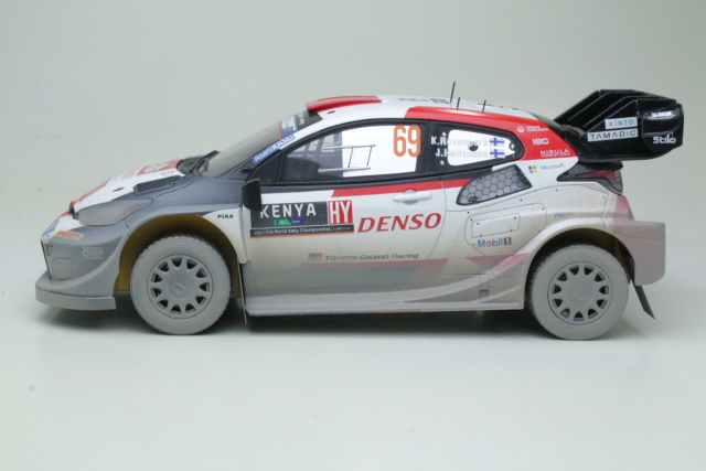Toyota GR Yaris Rally1, Safari 2023, K.Rovanpera, no.69 "dirty"