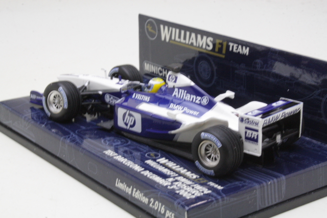 Williams FW24, Test Barcelona 2002, N.Rosberg, no.6