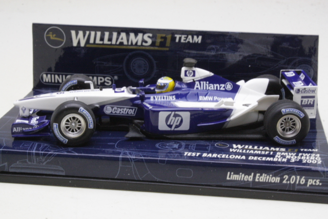 Williams FW24, Test Barcelona 2002, N.Rosberg, no.6