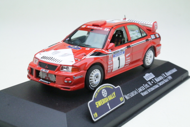 Mitsubishi Lancer Evo IV, Sweden 1999, T.Mäkinen, no.1