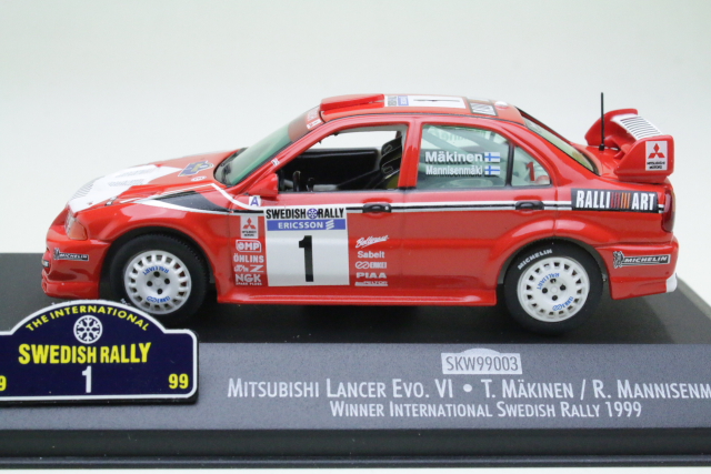 Mitsubishi Lancer Evo IV, Sweden 1999, T.Mäkinen, no.1