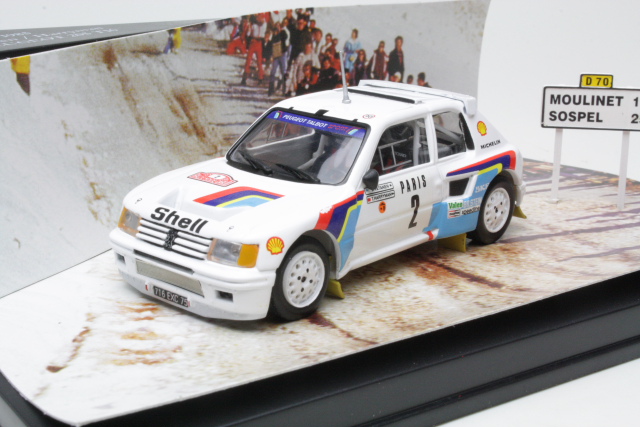 Peugeot 205 T16, 1st. Monte Carlo 1985, A.Vatanen, no.2