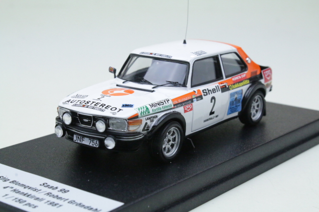 Saab 99, Hankiralli 1981, S.Blomqvist / Robert Gröndahl (FIN)