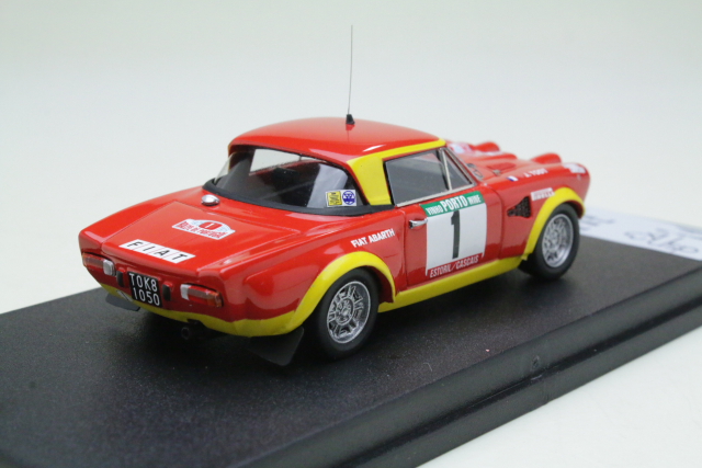 Fiat 124 Abarth, 2nd. Portugal 1975, H.Mikkola, no.1