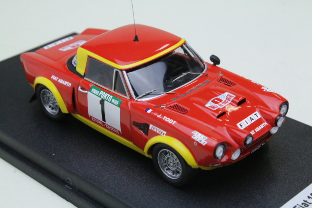 Fiat 124 Abarth, 2nd. Portugal 1975, H.Mikkola, no.1