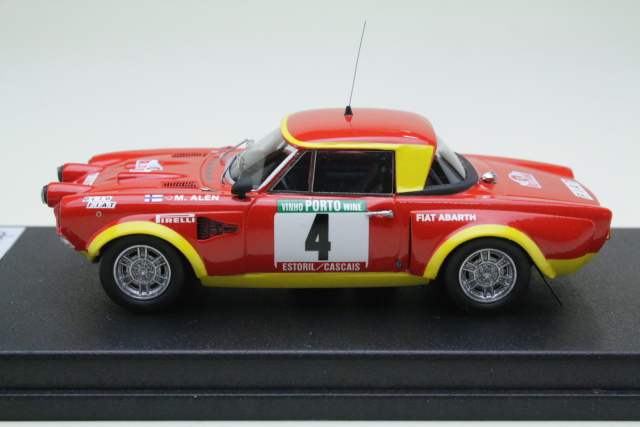 Fiat 124 Abarth, 1st. Portugal 1975, M.Alen, no.4
