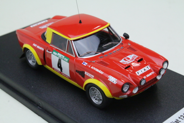Fiat 124 Abarth, 1st. Portugal 1975, M.Alen, no.4