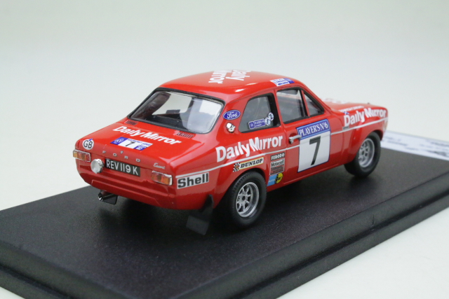 Ford Escort Mk1, 1st. Scottish 1972, H.Mikkola, no.7