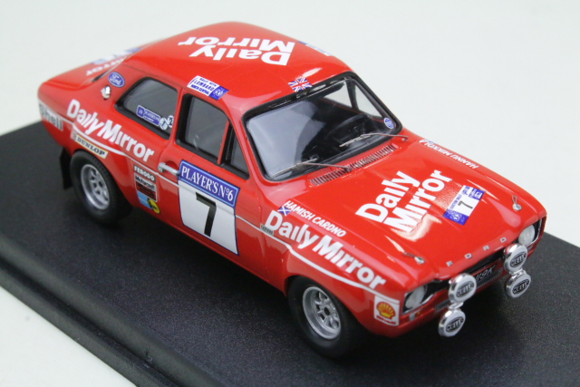 Ford Escort Mk1, 1st. Scottish 1972, H.Mikkola, no.7