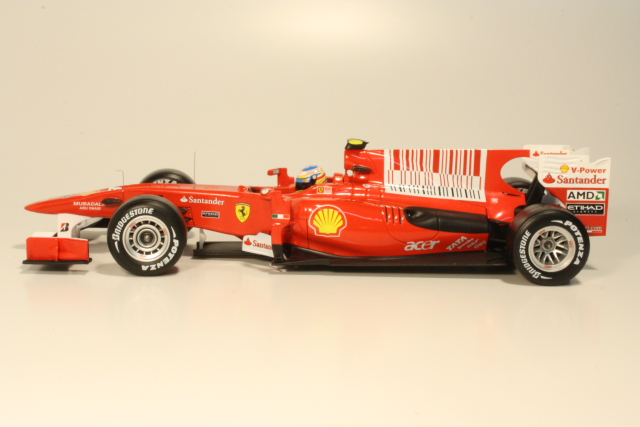 Ferrari F10 2010, F.Alonso, no.8