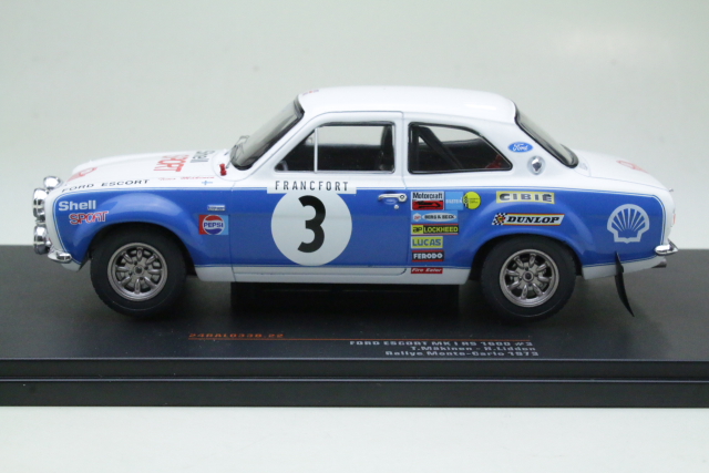 Ford Escort Mk1 RS1600, Monte Carlo 1973, T.Mäkinen, no.3