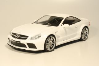 Mercedes SL65 AMG, valkoinen - Sulje napsauttamalla kuva