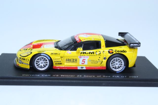 Chevrolet Corvette C6R, FIA GT 2007, 1st. 24h Spa, no.5