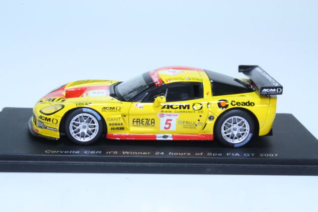 Chevrolet Corvette C6R, FIA GT 2007, 1st. 24h Spa, no.5 - Sulje napsauttamalla kuva