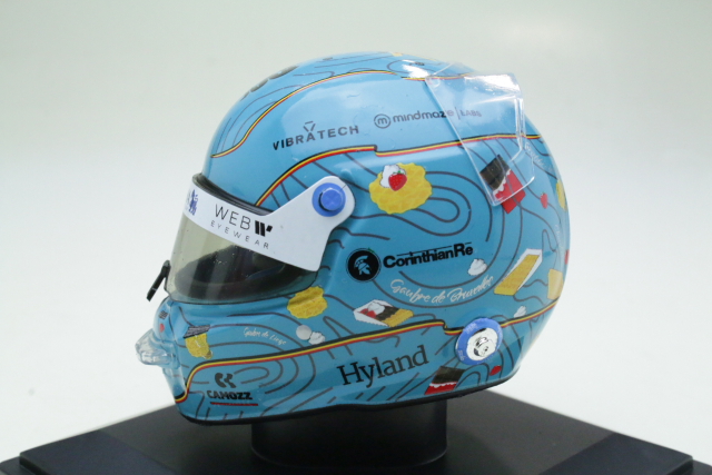 Kypärä - Valtteri Bottas, Alfa Romeo C43, Belgian GP 2023