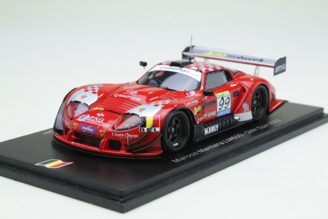 Marcos Mantara LM600, 24h Spa 2002, Risto Virtanen, no.99