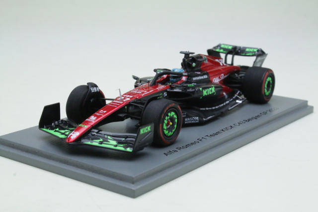 Alfa Romeo C43, Belgium GP 2023, V. Bottas, no.77