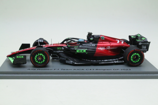 Alfa Romeo C43, Belgium GP 2023, V. Bottas, no.77