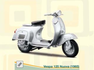 Vespa 125 Nuova 1965, silver