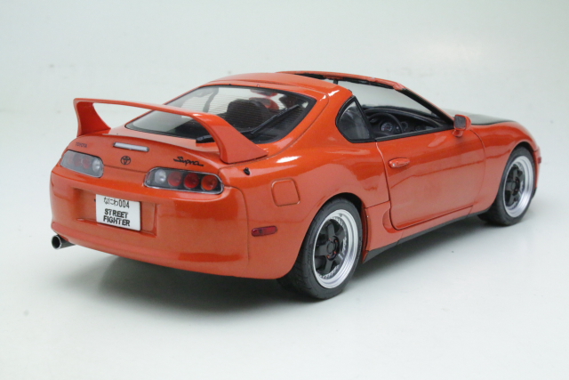 Toyota Supra Mk4 (A80) Streetfighter 1993, orange/black