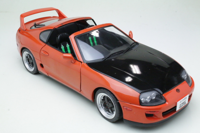 Toyota Supra Mk4 (A80) Streetfighter 1993, orange/black