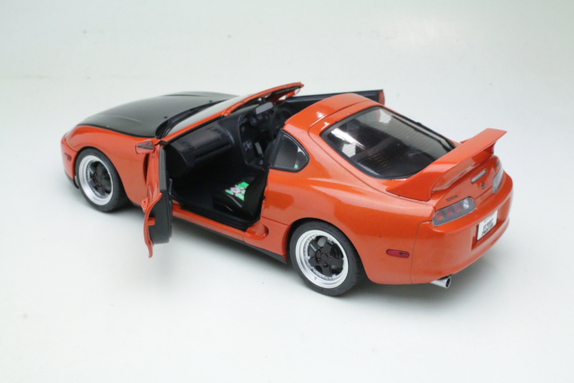 Toyota Supra Mk4 (A80) Streetfighter 1993, orange/black
