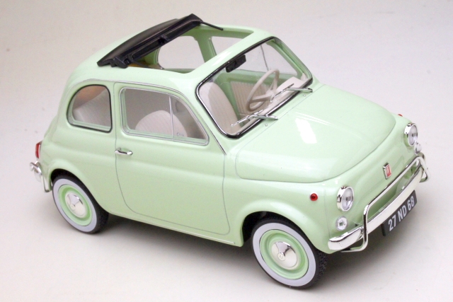 Fiat 500L 1968, vaaleanvihreä