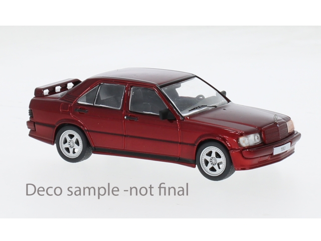Mercedes 190E 2.3 16V 1984, punainen