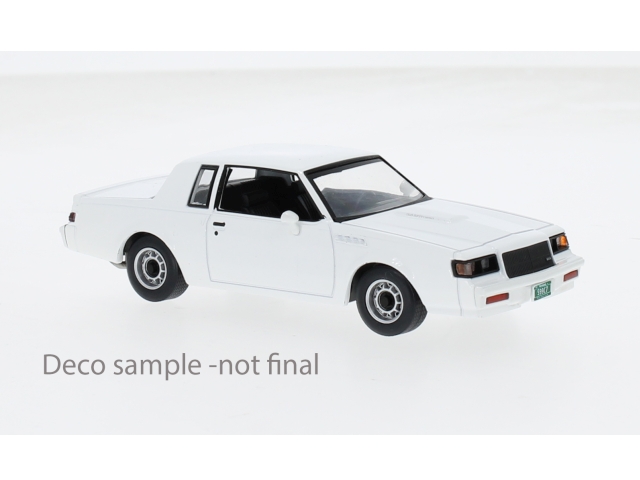 Buick Grand National 1987, valkoinen