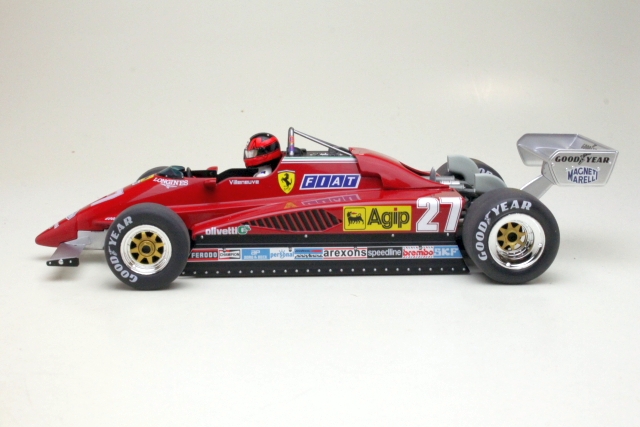 Ferrari 126C2, Belgien GP 1982, G.Villeneuve, no.27