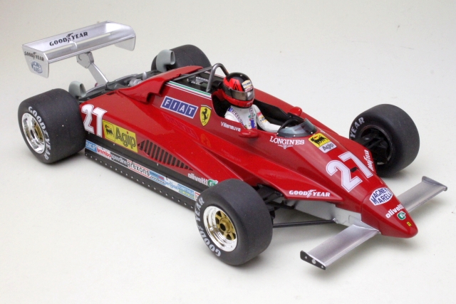 Ferrari 126C2, Belgien GP 1982, G.Villeneuve, no.27