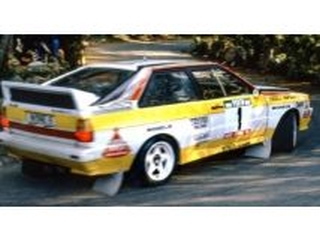 Audi Quattro A2, 1st. Portugal 1984, H.Mikkola, no.1