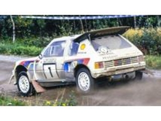 Peugeot 205 T16 E2, 1st. Finland 1986, T.Salonen, no.1