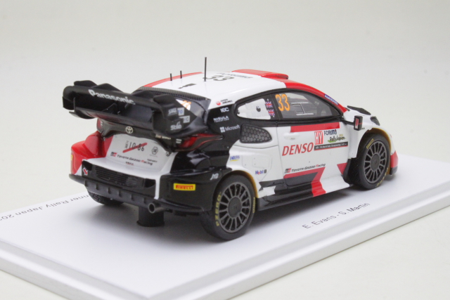 Toyota GR Yaris Rally1, 1st. Japan 2023, E.Evans, no.33
