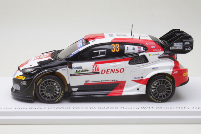 Toyota GR Yaris Rally1, 1st. Japan 2023, E.Evans, no.33