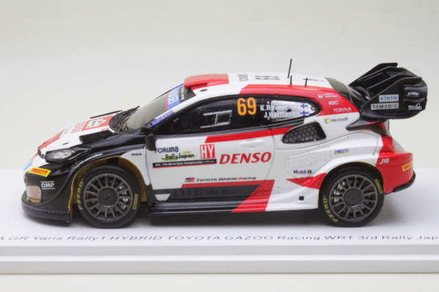 Toyota GR Yaris Rally1, 3rd. Japan 2023, K.Rovanpera, no.69
