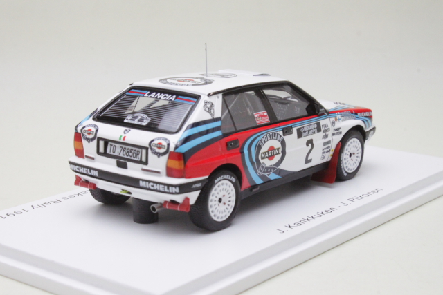 Lancia Delta HF Integrale 16V, Finland 1991, J.Kankkunen, no.2