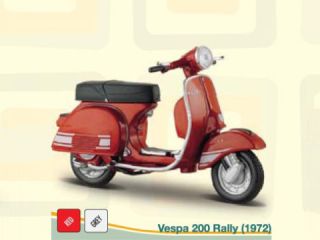 Vespa 200 Rally 1972, punainen