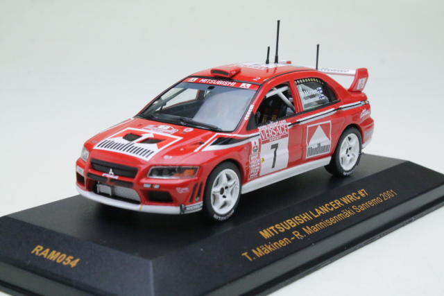 Mitsubishi Lancer WRC, San Remo 2001, T.Mäkinen, no.7